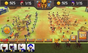 Greek Warriors : Castle Defence screenshot 1