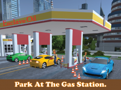 Olahraga mobil parkir Pro & cuci mobil Stasiun Gas screenshot 0