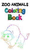 Zoo Animals Coloring Book screenshot 0