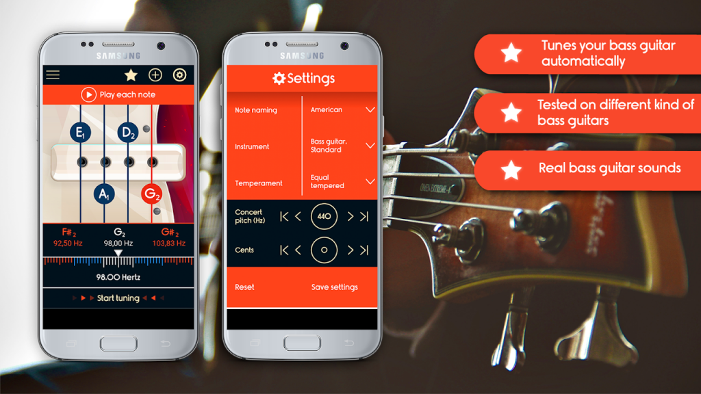 Master Bass Guitar Tuner | Download APK for Android - Aptoide