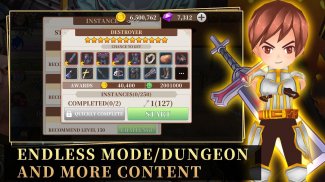 无尽之旅：黑帝斯之剑 - 日系二次元休闲放置型RPG screenshot 7