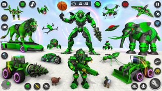 Animal Robot Game Showdown screenshot 2