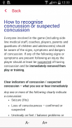 World Rugby Concussion screenshot 1