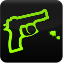 Pistola de sonido tiro Icon