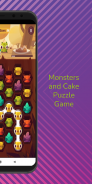 Monsters and Cake Puzzle Game screenshot 1