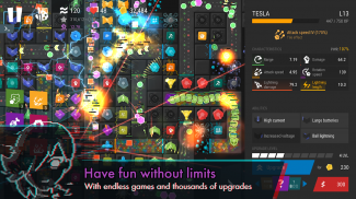 Infinitode 2 - бесконечный Tower Defense (TD) screenshot 6