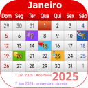 Brasil Calendário 2025 icon