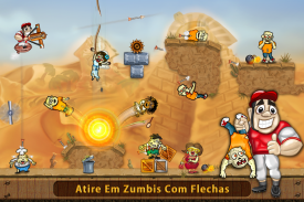 Tiro com arco de zumbi - Zumbis seta tiro jogos 🏹 screenshot 4