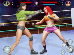 النساء المصارعة الدمدمة: الفناء الخلفي القتال screenshot 1
