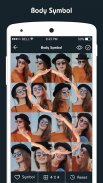 Body Symbol Camera - Selfie Symbol Collage Creator screenshot 2