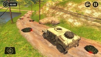 US Military Truck Drive: Army Vehicle Driving 2018 screenshot 9