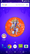 Hanuman Clock Live Wallpaper screenshot 3