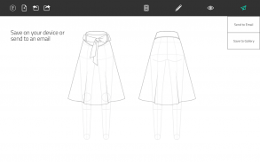 Fashion Design Flat Sketch screenshot 9