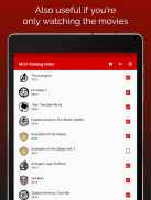 Viewing Order for Marvel Cinematic Universe screenshot 11