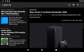 unofficial golem.de Reader screenshot 9