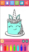 Birthday Cake Coloring Book screenshot 3