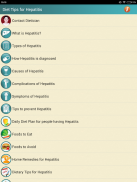 Hepatitis Help Prevention Foods Liver Diet Tips screenshot 8