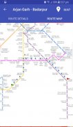 Delhi Metro Route Map and Fare screenshot 9