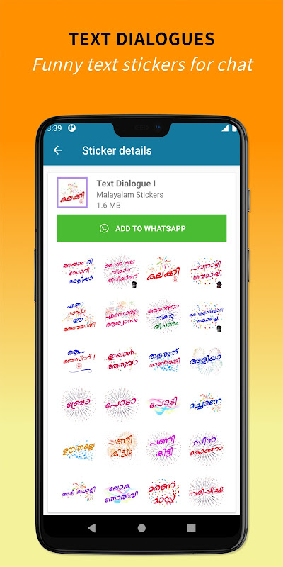 Malayalam WAStickers for Chat - APK Download for Android | Aptoide