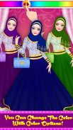 juego de vestir de salón de moda de muñeca hijab screenshot 14