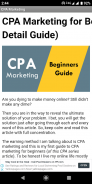 CPA Marketing Basics screenshot 0