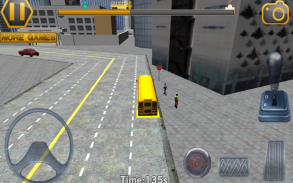 Schoolbus شبیه ساز رانندگی 3D screenshot 4