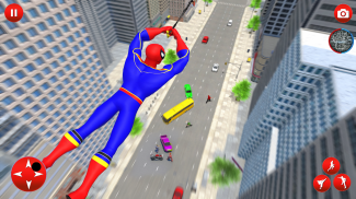 Flying Spider- Superhero Games screenshot 4