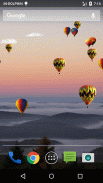 Balloon Live Wallpaper - Hot Air Balloon screenshot 1