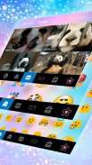 Kawaii Animal Face Keyboard Theme screenshot 0