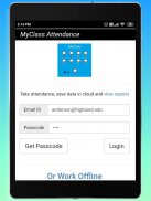 MyClass Attendance screenshot 3