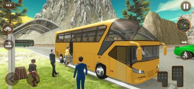 City Coach Bus Driving Games screenshot 14