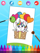 Unicorn Coloring Pages screenshot 4