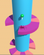 Bumpy Ball Helix screenshot 2