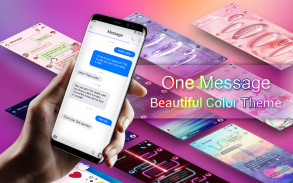One SMS, MMS - New Emoji, Sticker GIF screenshot 4