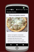 Pizza Recipe App in Spanish screenshot 5