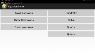 Equation Solver screenshot 1