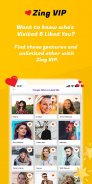 Free Dating App - Zing: Meet, Video Chat,No Tinder screenshot 1