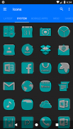 Cyan Icon Pack Paid screenshot 5