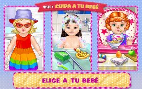 Cuida bebé & Juego de vestir screenshot 4