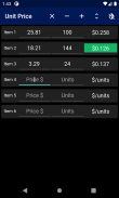 Unit Price Comparison screenshot 5