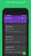 Answer Sheet screenshot 4