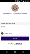 Akhand Anand Co Op Bank's Mobi screenshot 0