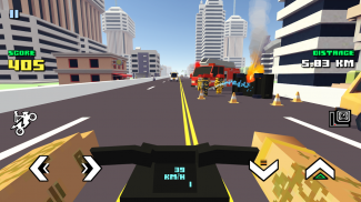 Blocky Moto Racing: Bike Rider screenshot 3