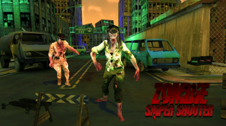 Zombie Sniper Shooter screenshot 0