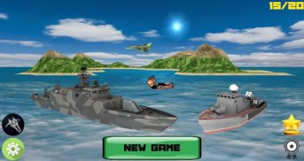 Sea Battle 3D Pro: Warships screenshot 0