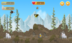Eagle Bomber - defeat enemies screenshot 1