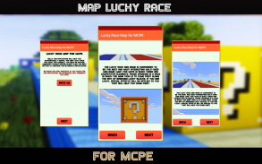 Lucky Race  - Map for MCPE screenshot 0