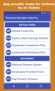 Financial Calculator India screenshot 1