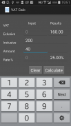 Vat calculator screenshot 2