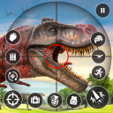 Real Dinosaur Shooting Game 3D Icon